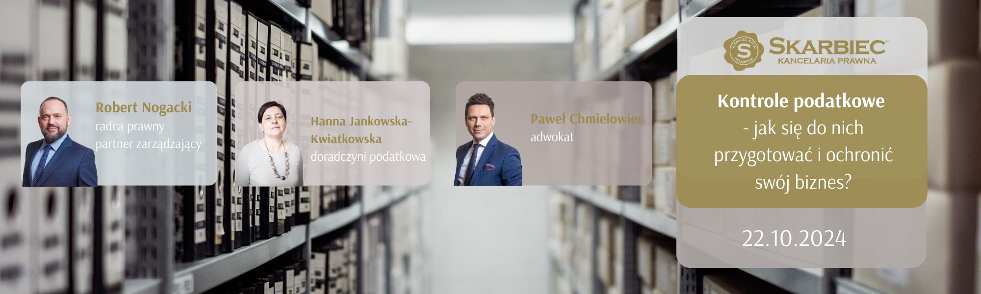 Jak przygotować się do kontroli skarbowej? – bezpłatny webinar