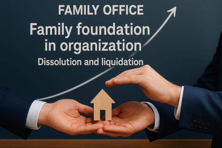 Family foundation in organization: a practical guide to dissolution and liquidation