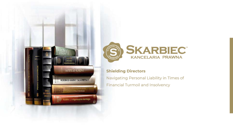 The impact of liquidating the company on the possibility of transferring liabilities to members of the boar