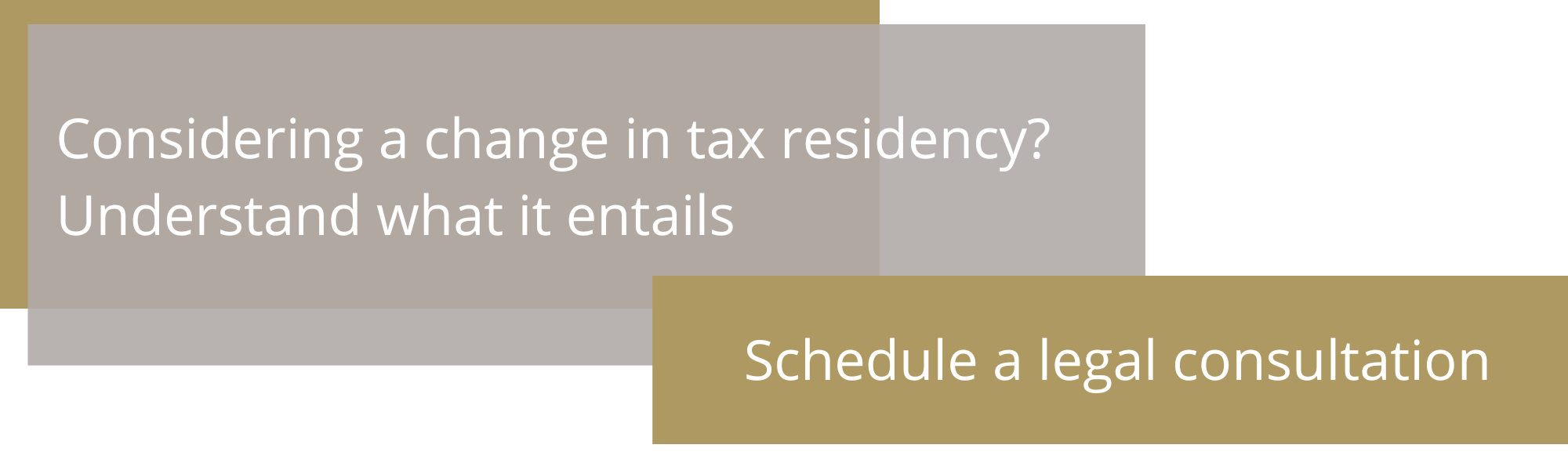 Changing Tax Residency