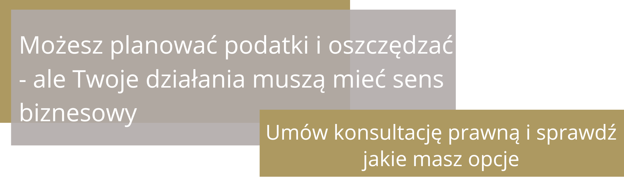 planowanie podatkowe w firmie