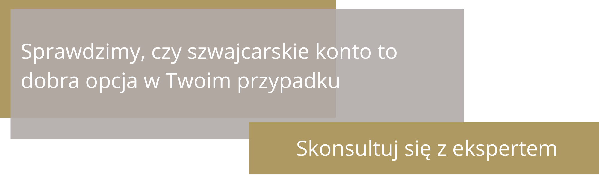 Konto Szwajcaria doradztwo