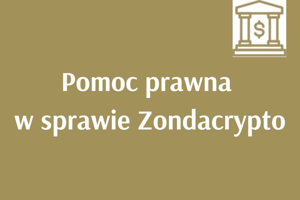 Prawnik Afera Zondacrypto 