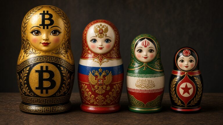 The Shadow States: How Iran, Russia, and North Korea Turned Cryptocurrency Into the Infrastructure of Sanctions Evasion