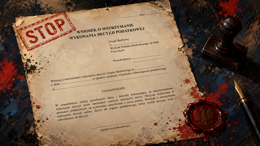 Jak skutecznie wnioskować o wstrzymanie wykonania decyzji podatkowej